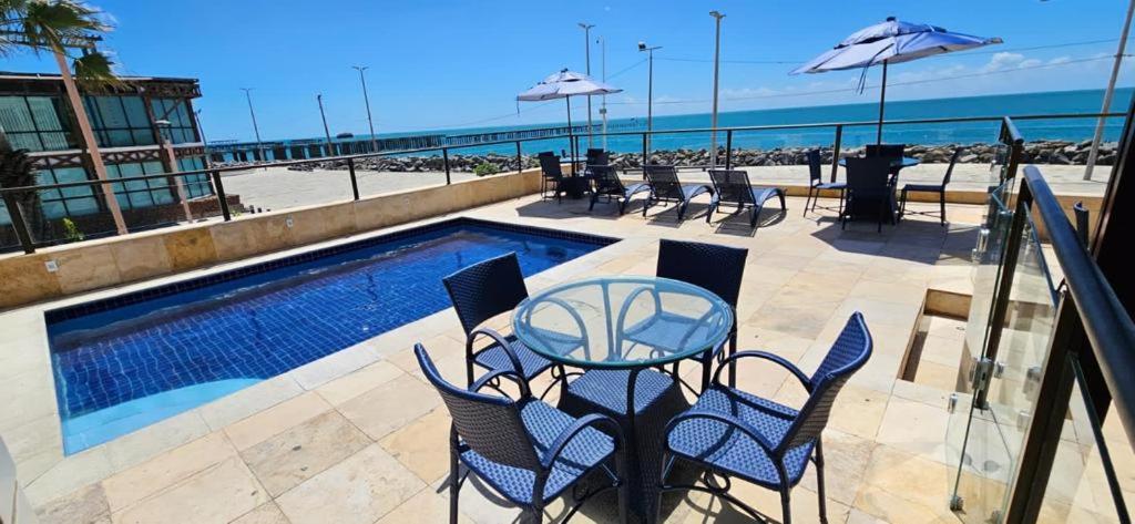 Flat Simples Na Praia De Iracema Φορταλέζα Εξωτερικό φωτογραφία